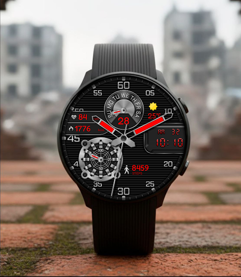 Digital Novall Watch Face screenshot