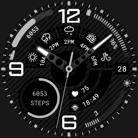 Galaxy 9 Watch Face 173 screenshot