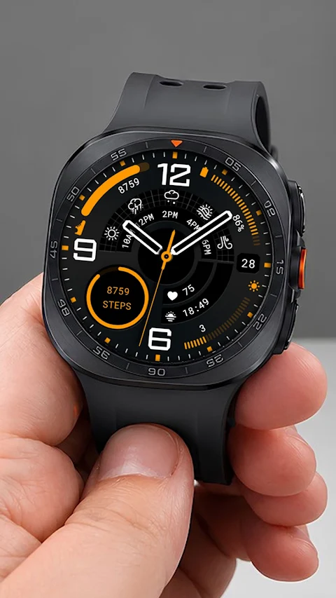 Galaxy 9 Watch Face 173 screenshot