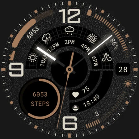 Galaxy 9 Watch Face 173 screenshot