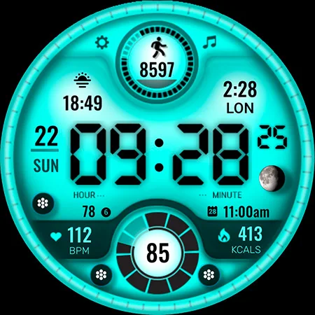 ML2U 166 Watch Face screenshot