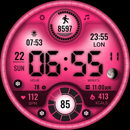 ML2U 166 Watch Face screenshot