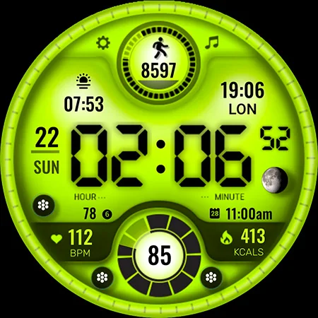 ML2U 166 Watch Face screenshot