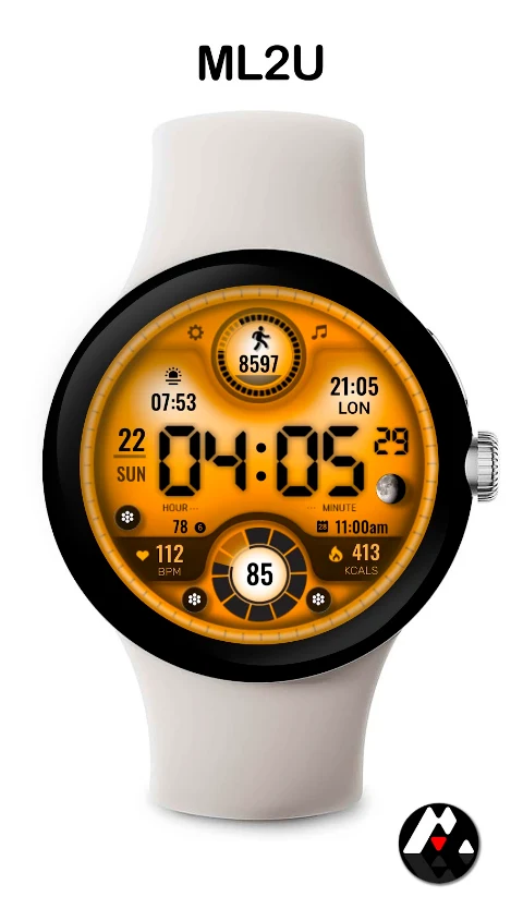 ML2U 166 Watch Face screenshot
