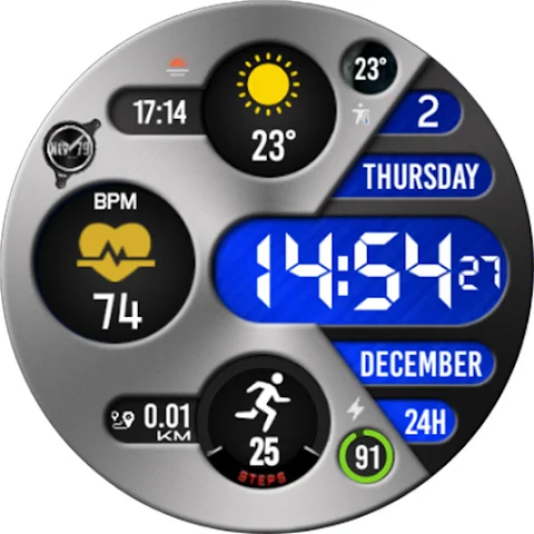 NTV134 – Unlimited Watch Face screenshot