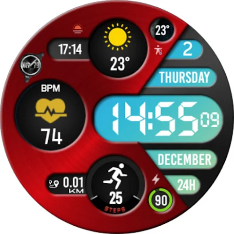 NTV134 – Unlimited Watch Face screenshot