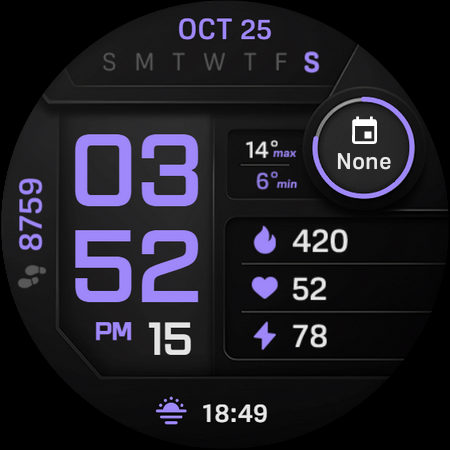 PIXEL INSTINCT 3 Watch Face screenshot