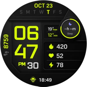 PIXEL INSTINCT 3 Watch Face