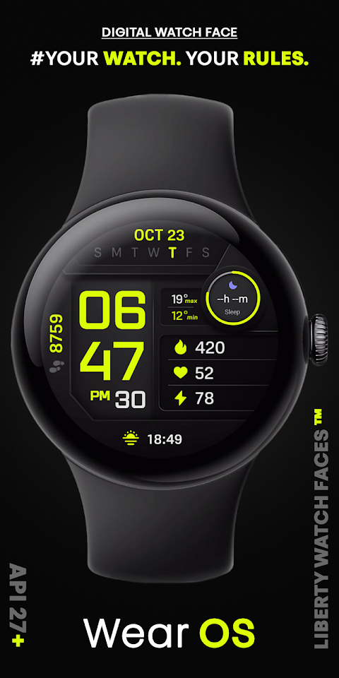 PIXEL INSTINCT 3 Watch Face screenshot