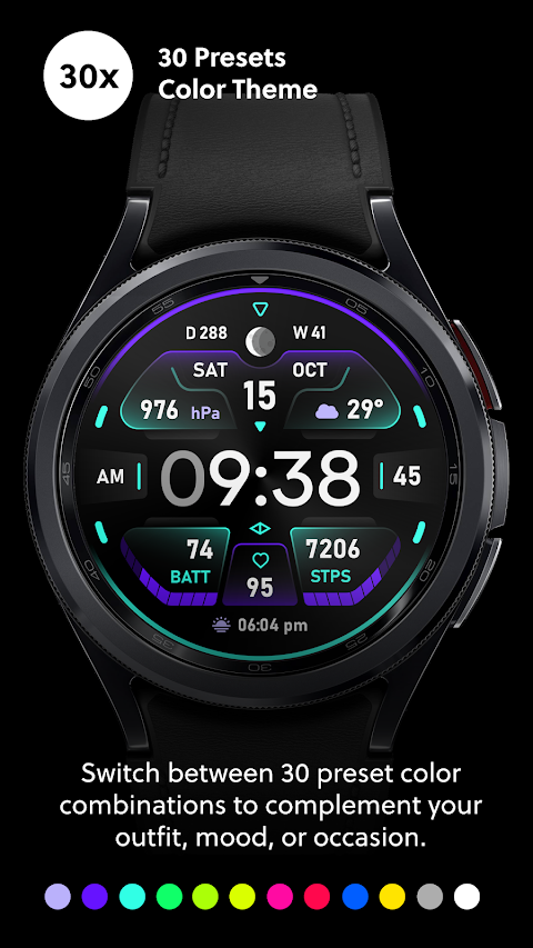Polaris: Digital Watch Face screenshot