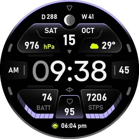 Polaris: Digital Watch Face screenshot
