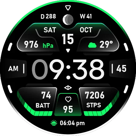 Polaris: Digital Watch Face screenshot