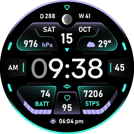 Polaris: Digital Watch Face screenshot