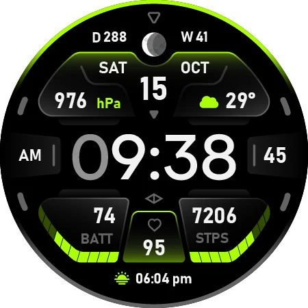 Polaris: Digital Watch Face screenshot
