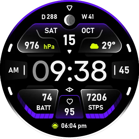 Polaris: Digital Watch Face screenshot