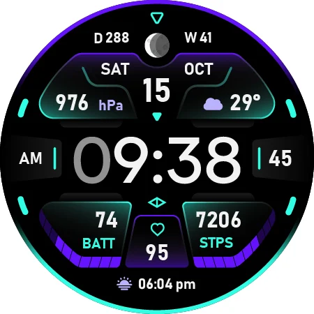 Polaris: Digital Watch Face screenshot