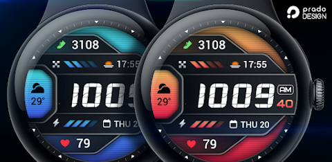 PRADO 86 Digital Watch Face screenshot