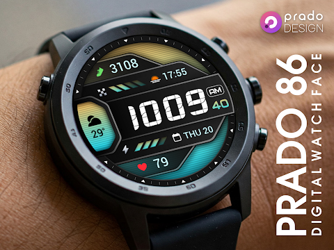 PRADO 86 Digital Watch Face screenshot