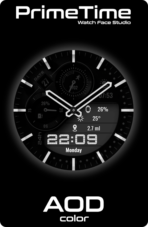 PT20 Hybrid Watch Face screenshot
