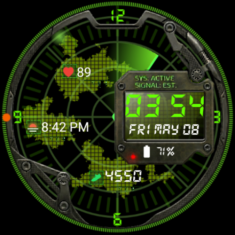 Tactical Radar HUD screenshot