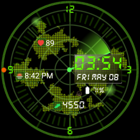 Tactical Radar HUD screenshot