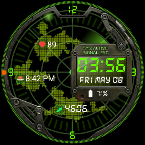 Tactical Radar HUD screenshot