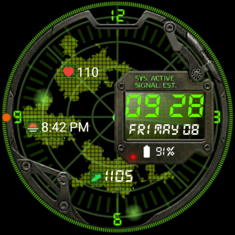Tactical Radar HUD screenshot
