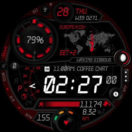 Voron VOYAGER Watch Face screenshot