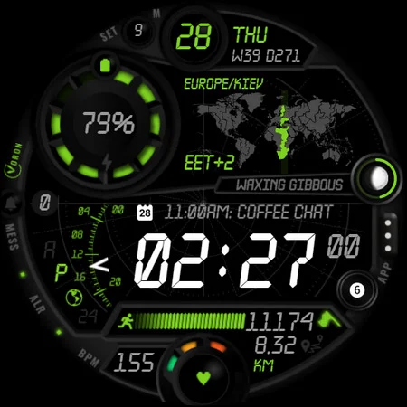 Voron VOYAGER Watch Face screenshot