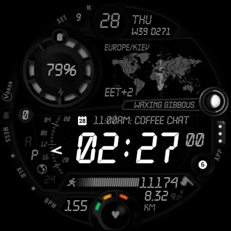 Voron VOYAGER Watch Face screenshot