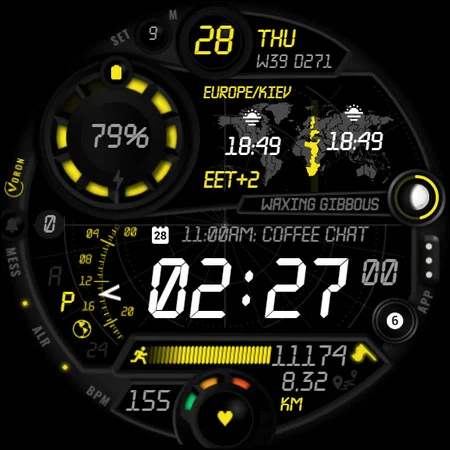 Voron VOYAGER Watch Face screenshot
