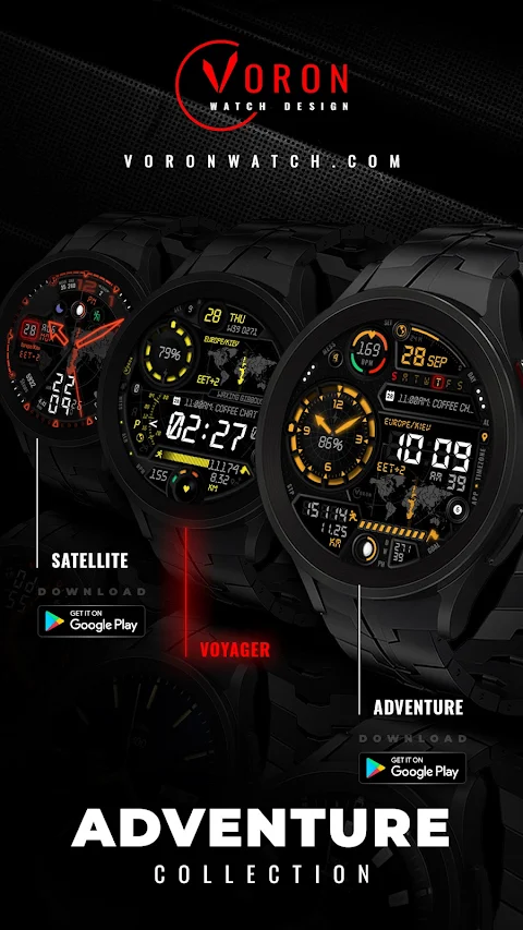 Voron VOYAGER Watch Face screenshot