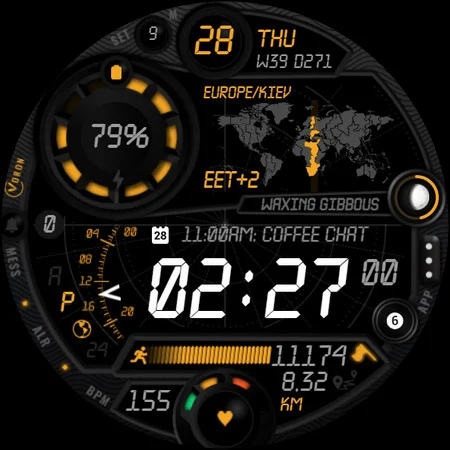 Voron VOYAGER Watch Face screenshot
