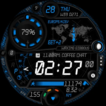 Voron VOYAGER Watch Face screenshot