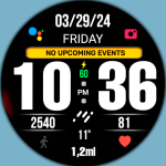 BIG 24 Digital Watchface