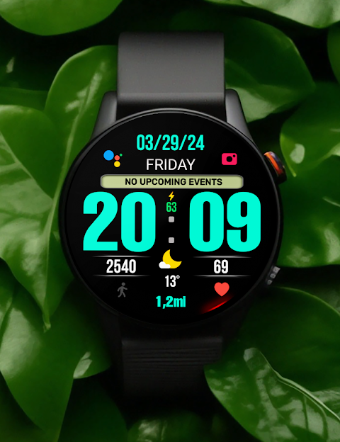 BIG 24 Digital Watchface screenshot