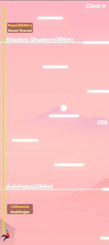 [365fun] Mountain Climbing screenshot
