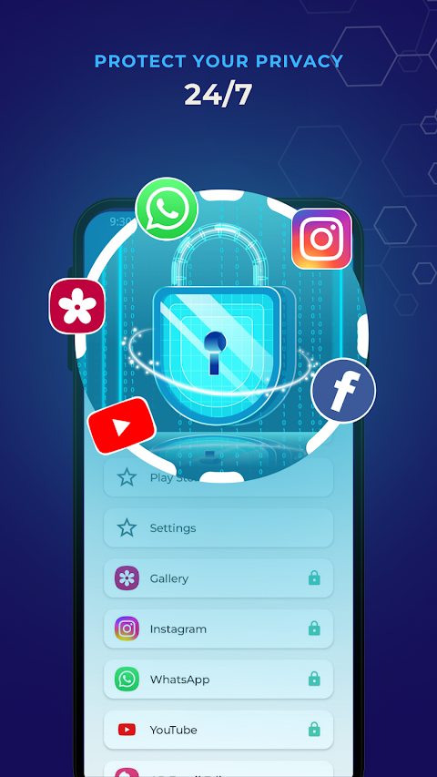 Xproguard AppLock screenshot