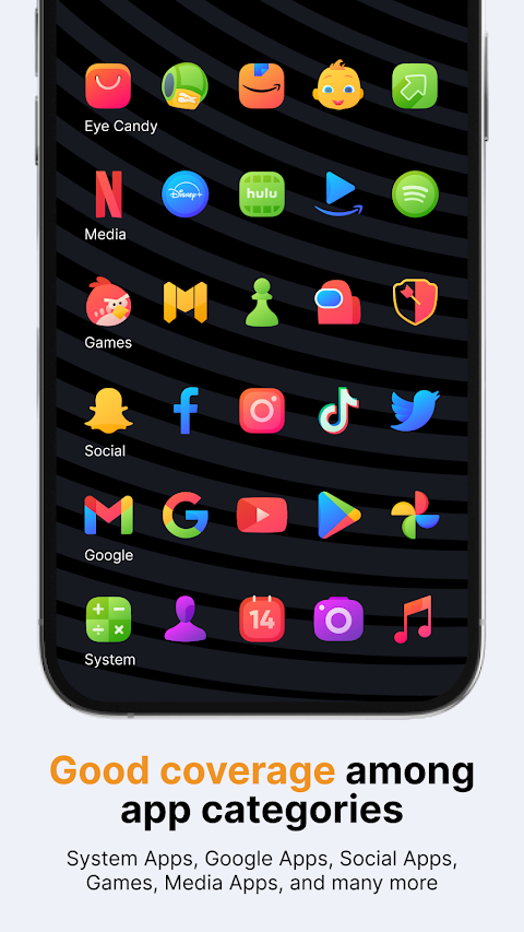 Vera Icon Pack: shapeless icon screenshot
