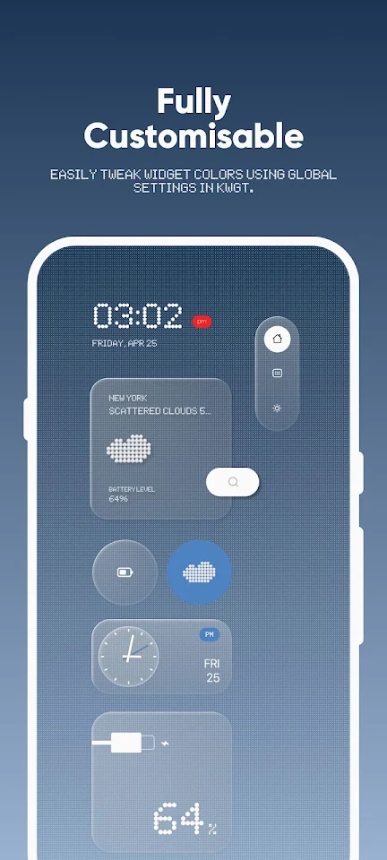 Evrything Glass Widget Pack screenshot