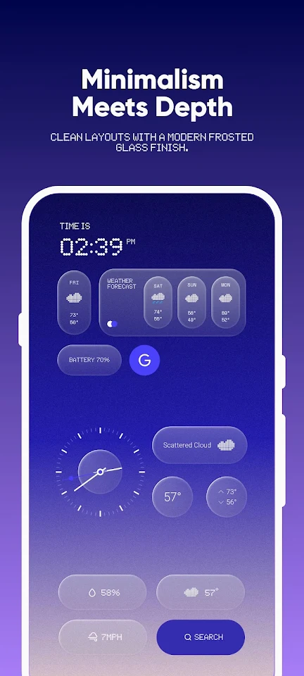 Evrything Glass Widget Pack screenshot