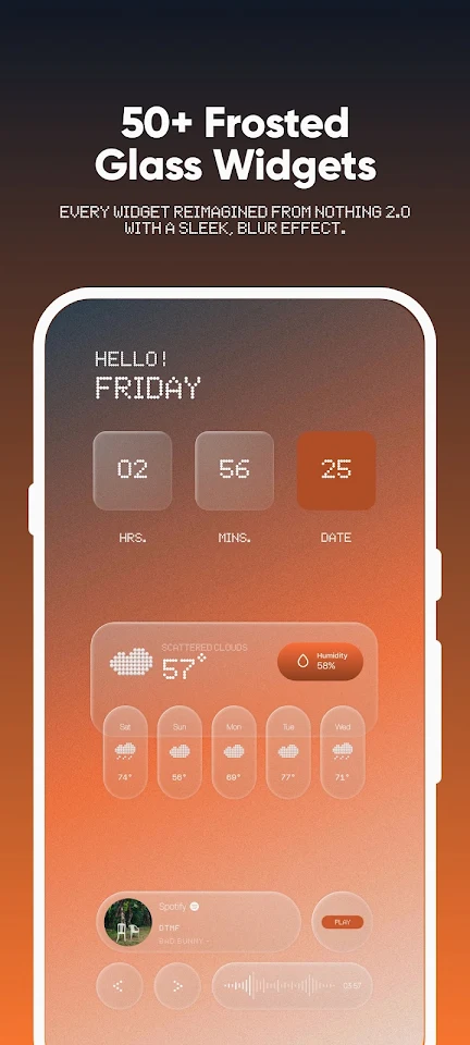 Evrything Glass Widget Pack screenshot