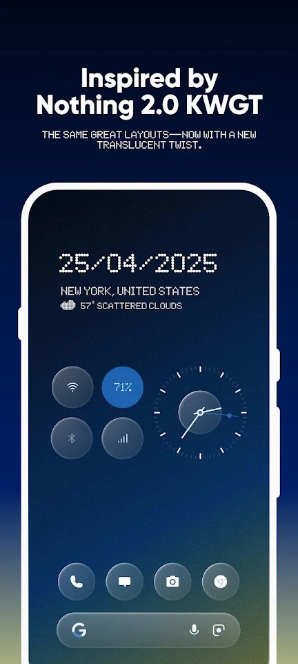 Evrything Glass Widget Pack screenshot
