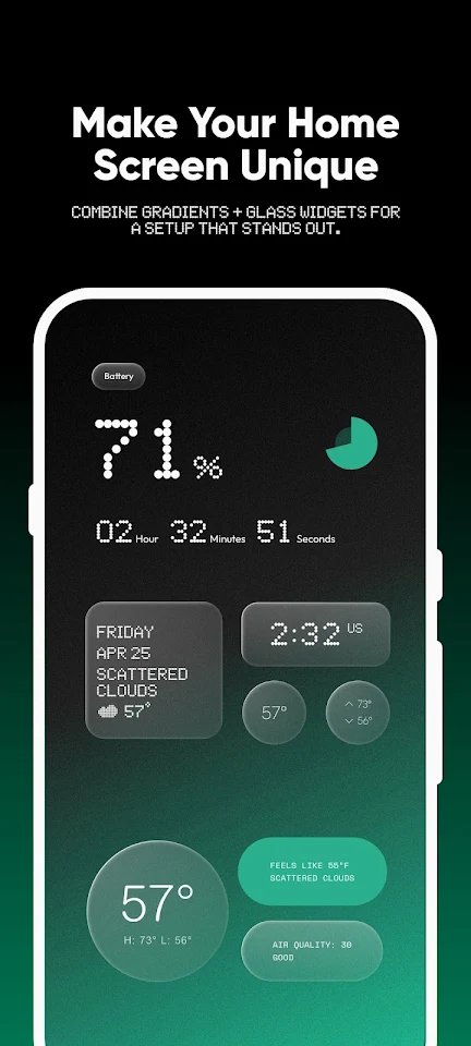 Evrything Glass Widget Pack screenshot