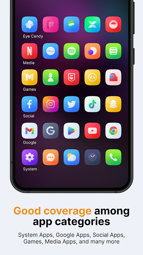 Ares: Colorful Icon Pack screenshot