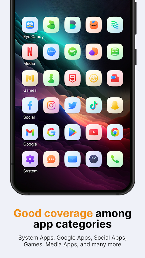 Ares Light: Pastel Icon Pack screenshot