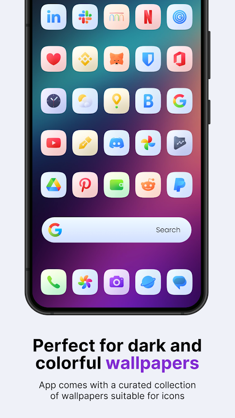 Ares Light: Pastel Icon Pack screenshot