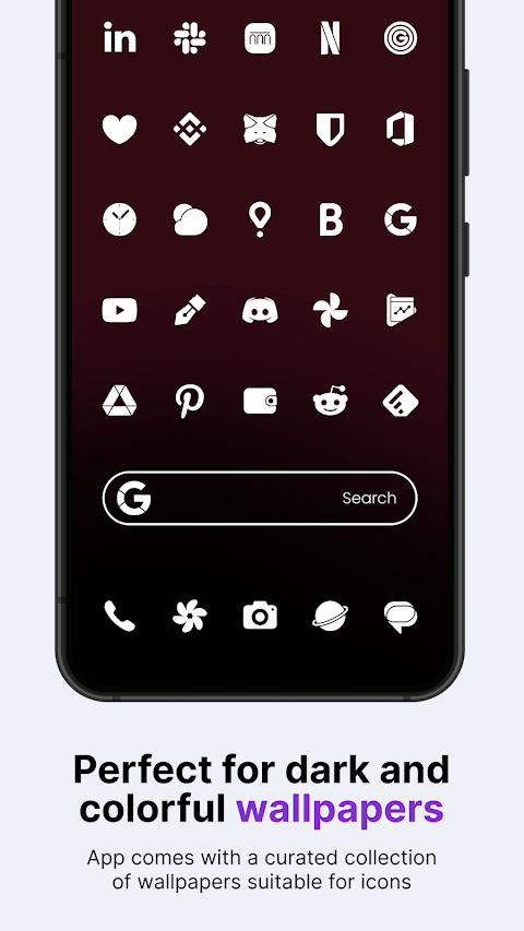 Lena White: Glyph Icon Pack screenshot
