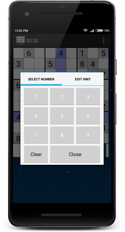 Sudoku Ultimate Offline puzzle screenshot