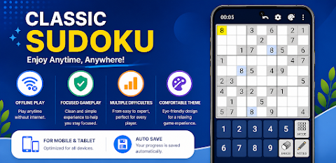 Sudoku Ultimate Offline puzzle screenshot